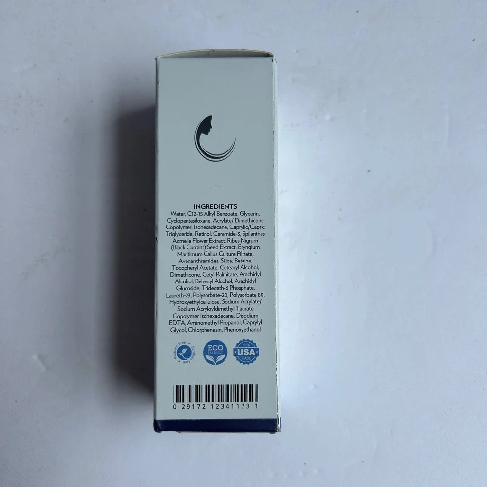 Aqua‎ Refine Anti-Aging Serum NIB 0.5oz Blue Retinol Ceramide Treatment